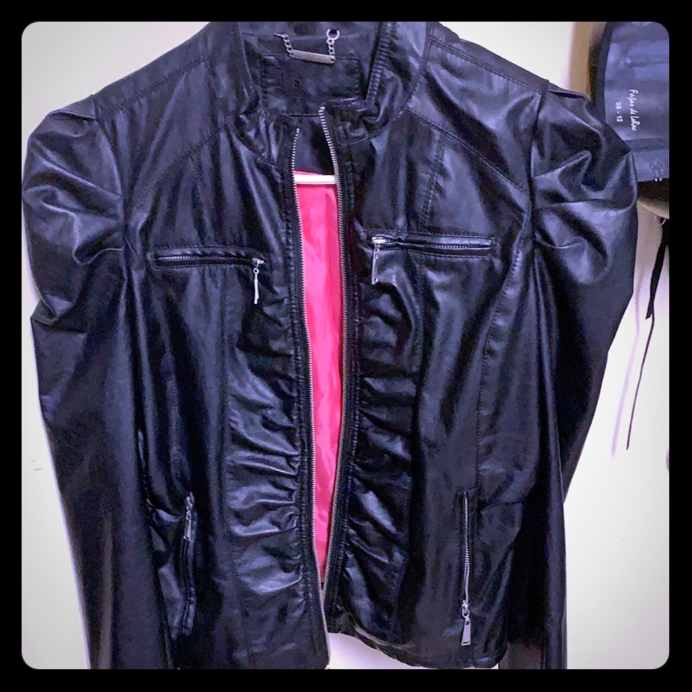 Leather jacket